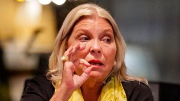 Carrió acompaña y apoya la candidatura de Patricia Bullrich.