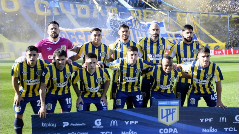 Los once titulares canallas en el duelo contra los tucumanos en Arroyito.