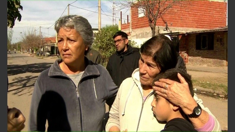 La tía y la mamá de Mario piden justicia.