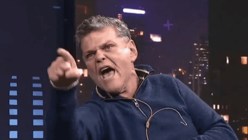 Su anterior exabrupto fue en TV, cuando visitó a Luis Majul.