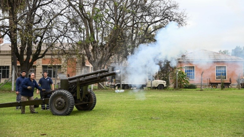 Taiana afirmó que el país vuelve a producir municiones de alto calibre.