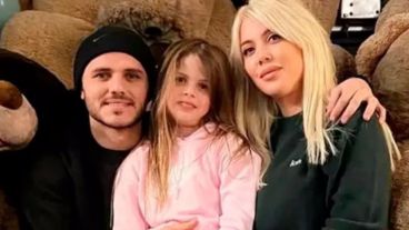 Mauro y Wanda crearon una cuenta de Instagram para su hija Francesca