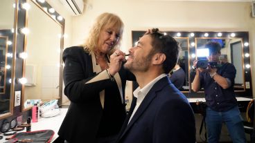 Todas las fotos del debate entre Monteverde y Javkin en El Tres