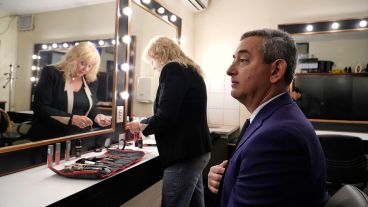 Todas las fotos del debate entre Monteverde y Javkin en El Tres