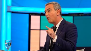 Todas las fotos del debate entre Monteverde y Javkin en El Tres