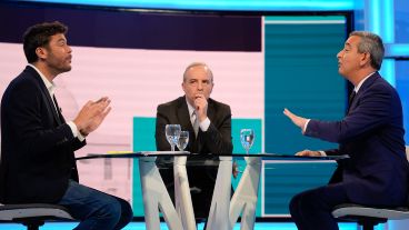 Javkin y Monteverde en pleno debate en El Tres