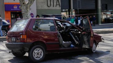 Así quedaron los vehículos tras el impresionante choque en 27 de Febrero