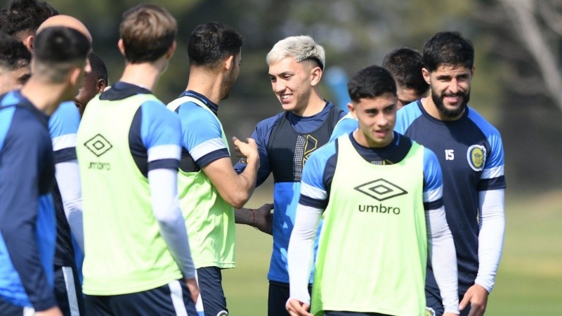 Los nuevos refuerzos de Central ya se sumaron al grupo en Arroyo Seco