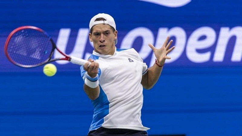 En tenista argentino Sebastián Báez.