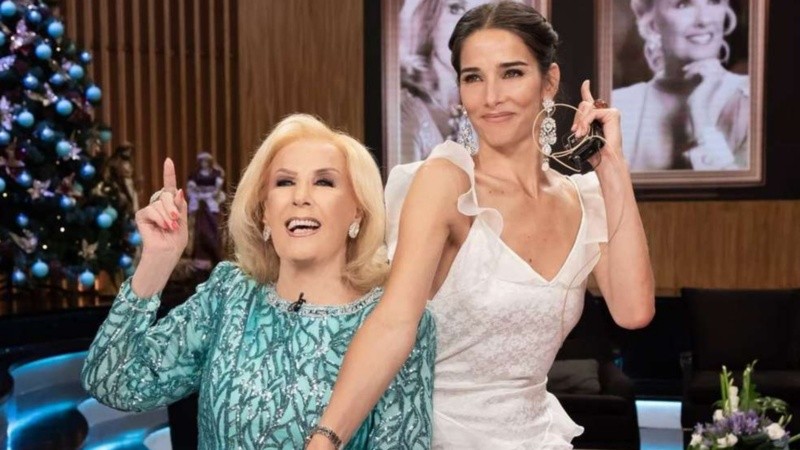 Mirtha Legrand y Juana Viale.