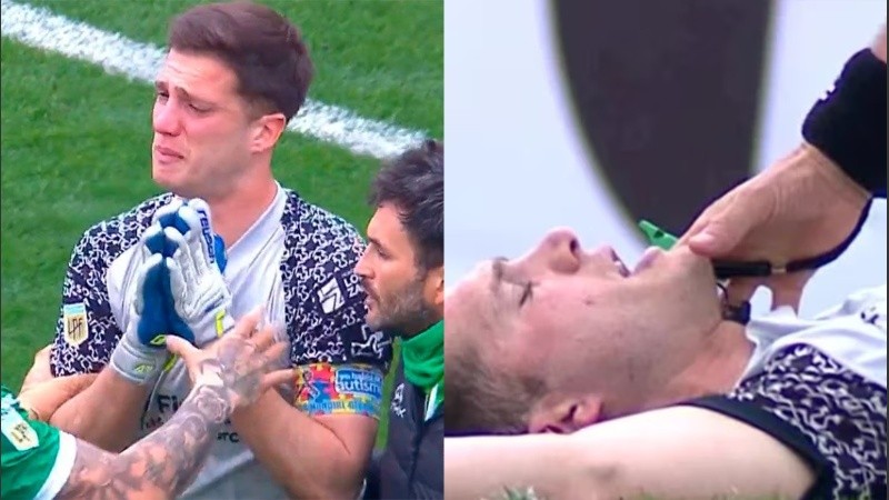 Luego, el club luego lanzó un comunicado para informar sobre la salud del arquero.