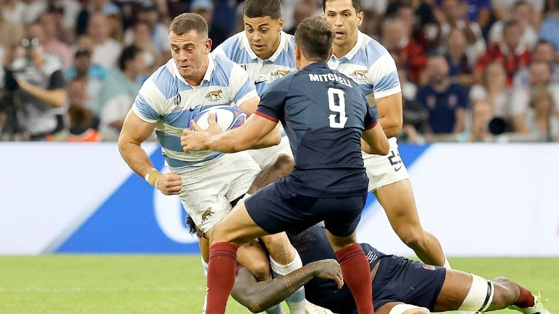 El rosarino Emiliano Boffelli fue titular para Los Pumas.