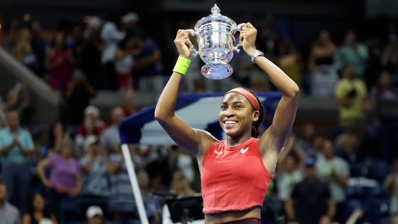 Gauff venía de ser campeona en Washington y Cincinnati. Ahora, se llevó un grande.