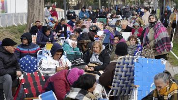 Multitud de fieles en la ex Rural.