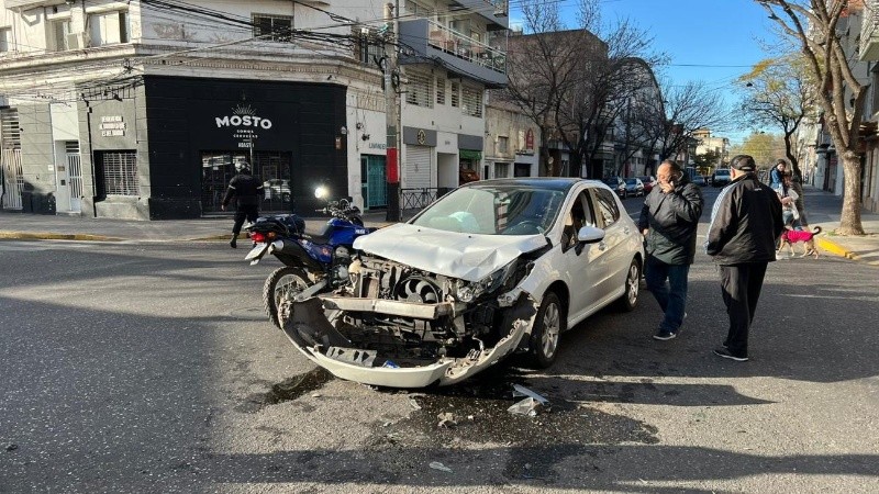El hecho ocurrió en la intersección de Viamonte y Corrientes.