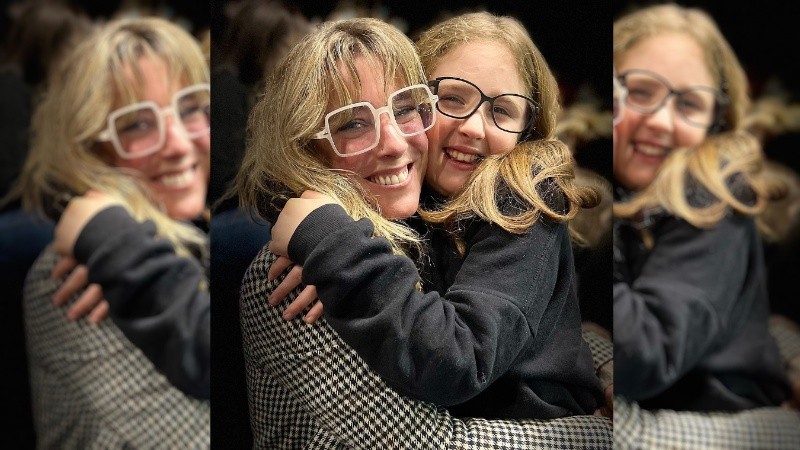 Dani La Chepi y su hija Isabella.