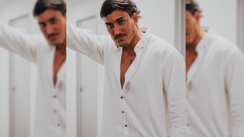 El influencer rosarino Tomás Holder.