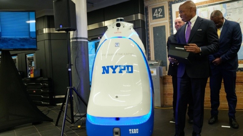 El robot fue presentado durante una conferencia de prensa el viernes pasado.