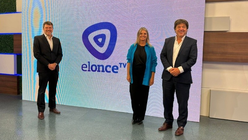 Las principales autoridades de TVL en la presentación del nuevo Once TV de Salta