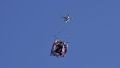 Un dron con bandera leprosa sobrevoló el cielo del Gigante: cayó en una platea