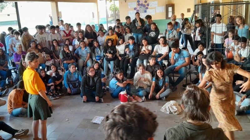 En Santa Fe, el taller se realizó en San Javier, Garabato y Villa Ocampo.