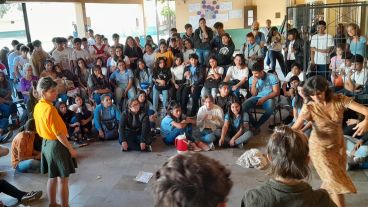 En Santa Fe, el taller se realizó en San Javier, Garabato y Villa Ocampo.