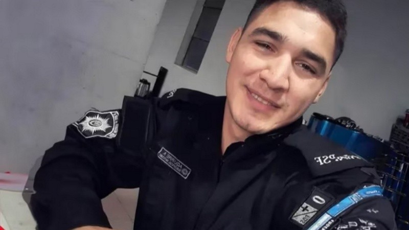 Ariel Andrés Aguirre, el policía asesinado en Margarita.