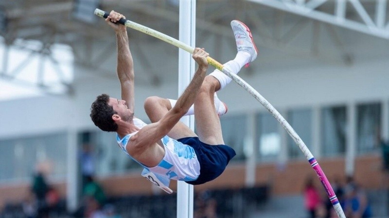 El experimentado santafesino Germán Chiaraviglio será protagonista en salto con garrocha.