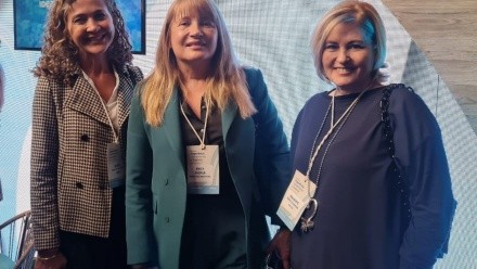 María de los Angeles Milicic, Andrea Ávila y María Alejandra Brajkovic.