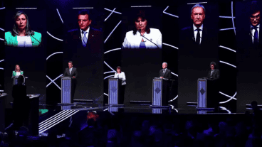 El debate presidencial se realizó en el centro de convenciones Fórum de Santiago del Estero.