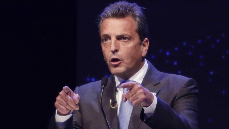 Massa acusó a Milei de 