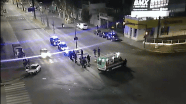 La zona donde se produjo el ataque.