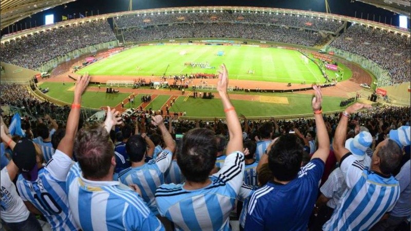 El último partido de Argentina en el Kempes fue contra Colombia, en enero de 2022.