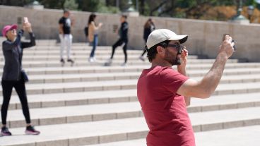 La atracción principal es el Monumento a la Bandera.