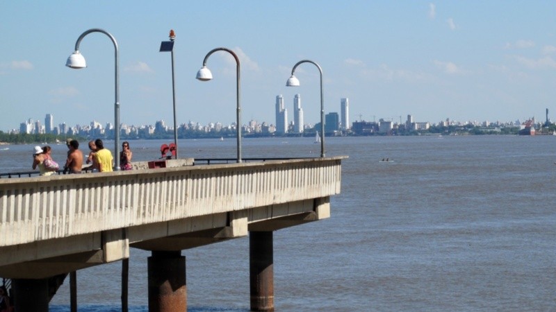 El río Paraná, clave en el movimiento turístico de Santa Fe.
