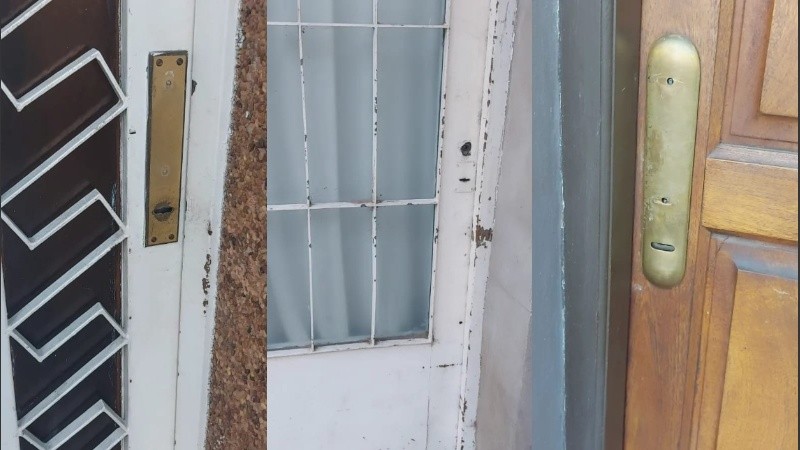 Las fotos que publicaron los vecinos.