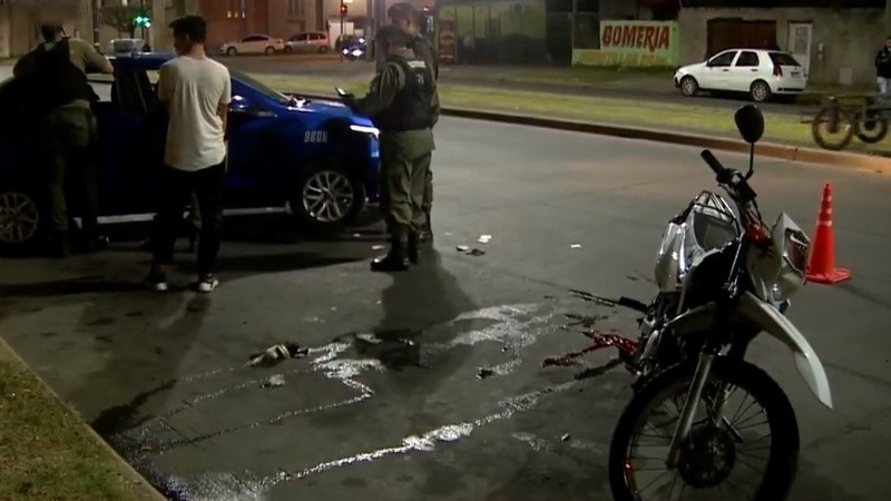 El siniestro fue en bulevar Seguí y San Nicolás.