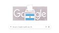 Google alude a las elecciones en Argentina con un doodle en celeste y blanco