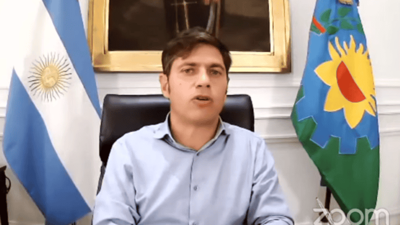 Kicillof declaró vía zoom después de la vicepresidenta.