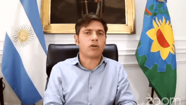 Kicillof declaró vía zoom después de la vicepresidenta.