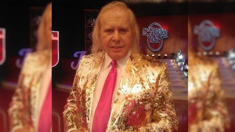 El cantante y presentador Johnny Allon.