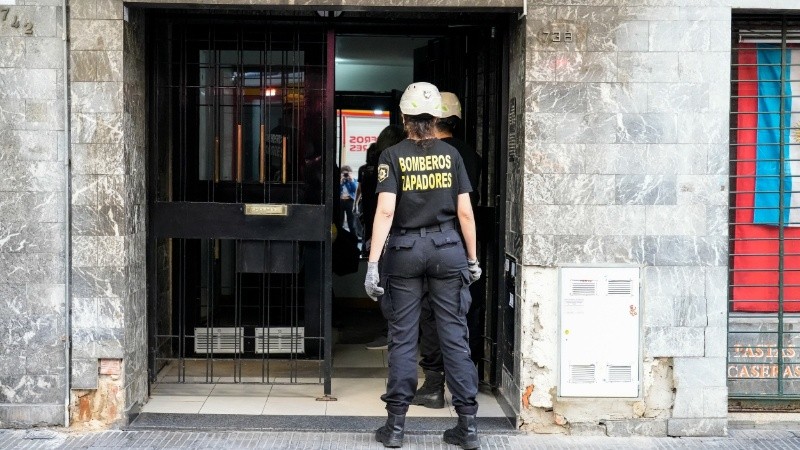 Según los vecinos, los Bomberos llegaron rápidamente.