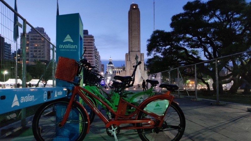 Las bicis públicas serán gratis a la noche, durante los días de Colectividades.