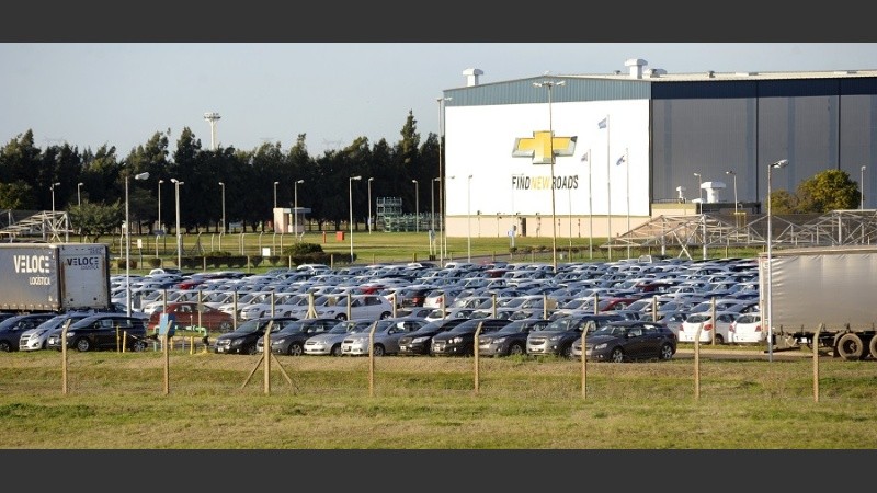 La planta de General Motors en Alvear.