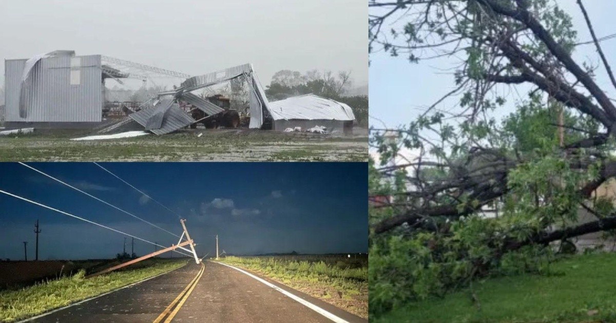 Fuerte temporal en la región: tormentas, voladura de techos y evacuados ...