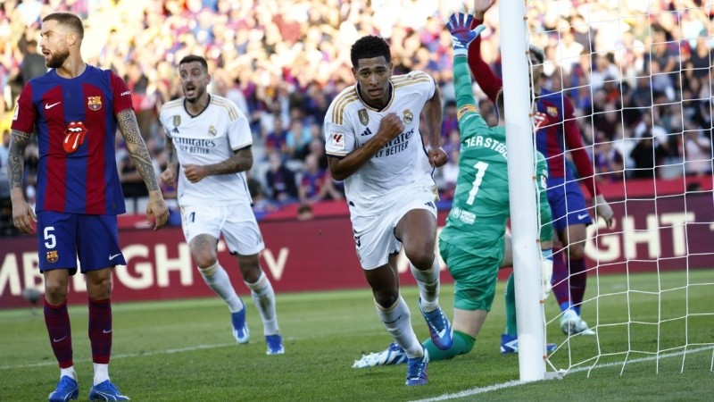 El joven inglés sigue encendido y ahora le dio un clásico a su equipo.