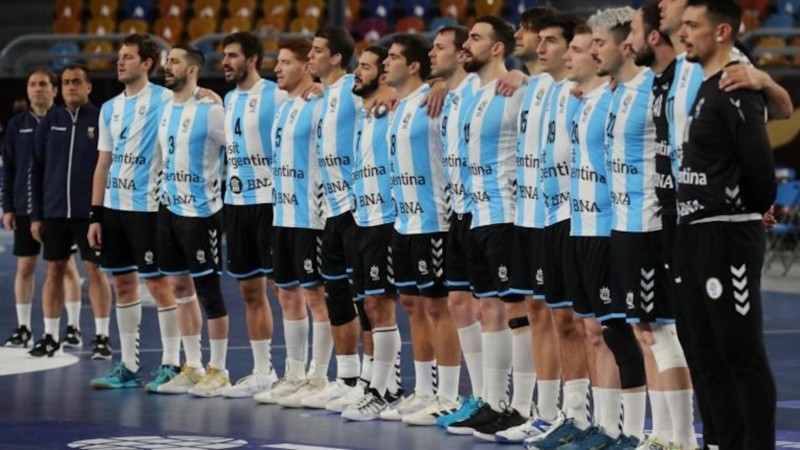 La selección argentina de handball.