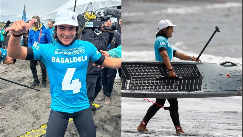  El deportista de apenas 18 años obtuvo la tercera colocación, con un registro de 13m. 59s.