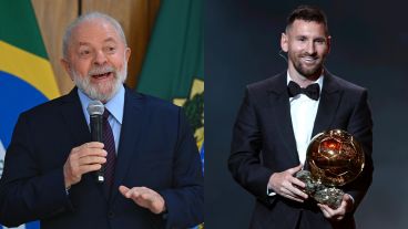 Lula elogió a Messi y criticó a los futbolistas brasileños.
