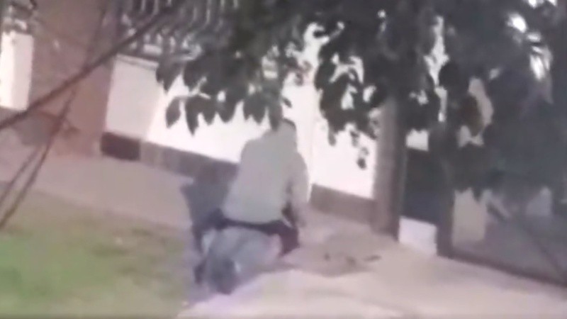 La detención civil de Valentino Rodríguez quedó filmada el pasado 30 de agosto.